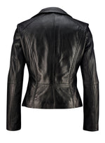 Women's Leather Moto Jacket 