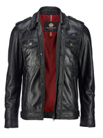 Trucker Leather Jacket - Lamb Leather