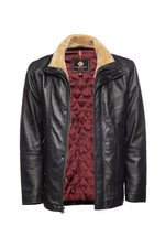 Signature Luxury Leather Coat